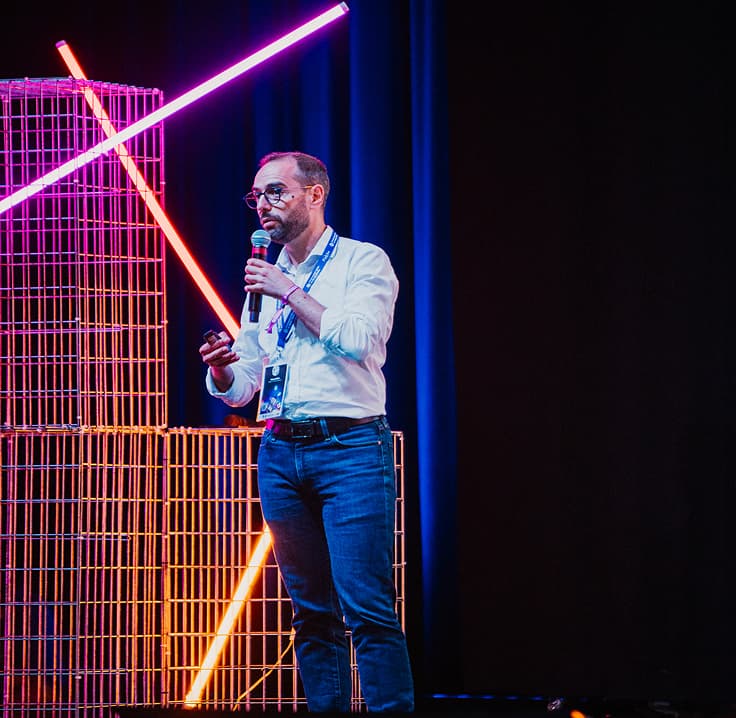 Thibaud Dumas sur scène